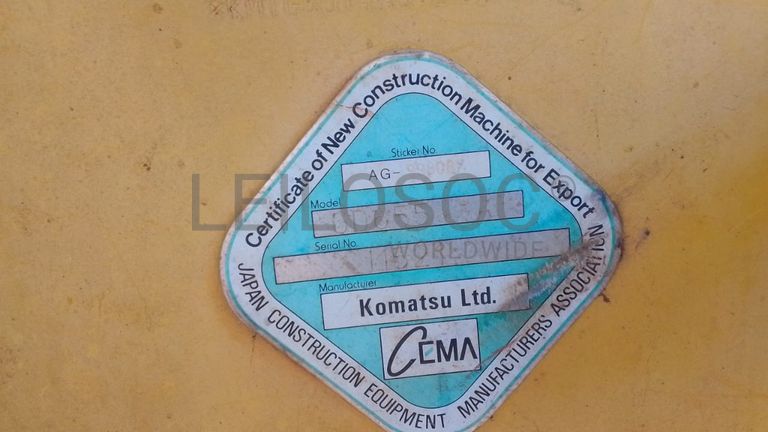 Motoniveladora - KOMATSU/GD 655-3A