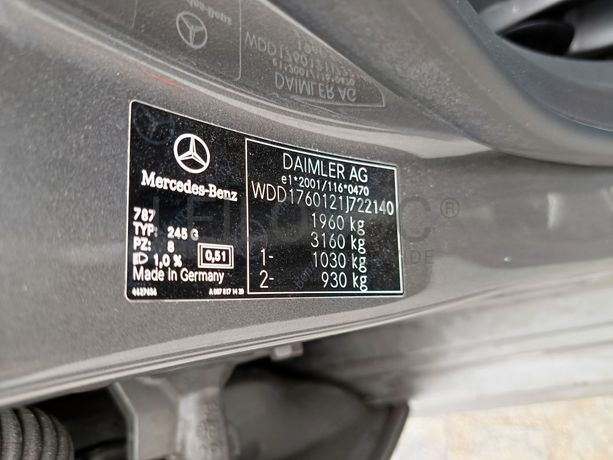 Mercedes-Benz A 180D · Ano 2018