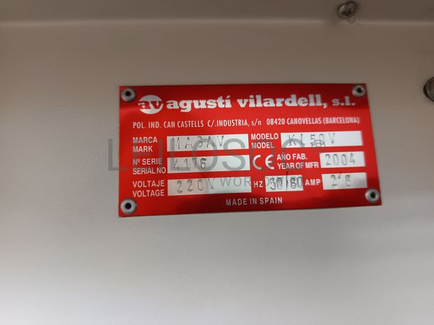 Máquina de Picar e Vincar