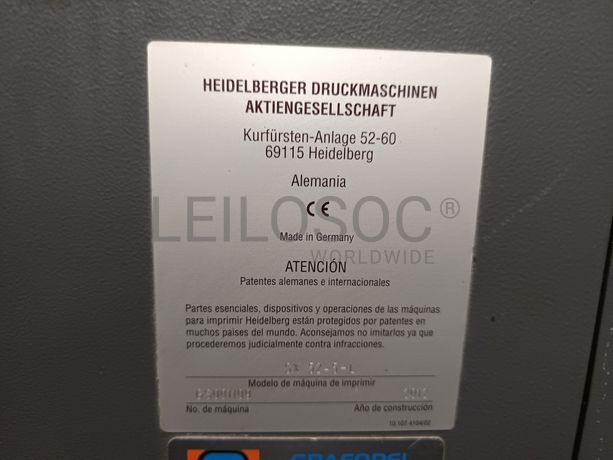 Máquina de Impressão 5 cores