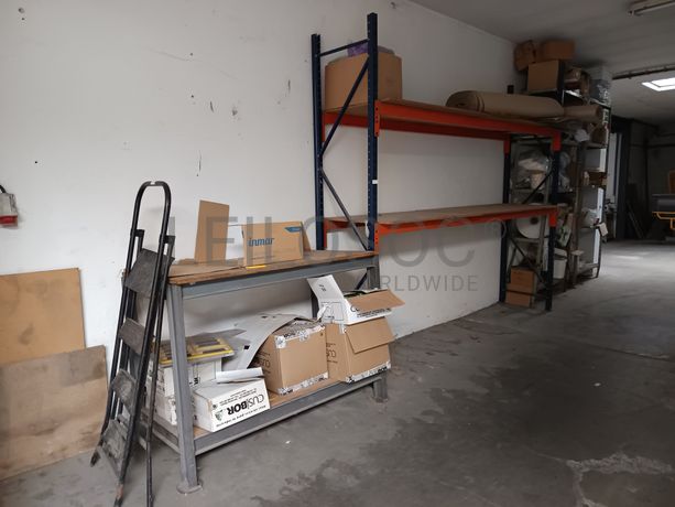 Escadote · Bancada Trabalho · Estantes · Armário