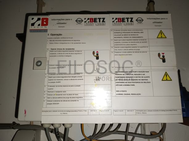 Sistema Alimentação de Tintas