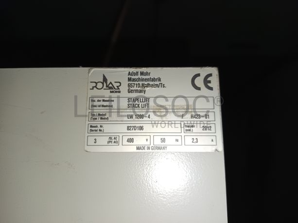 Elevador de Pilhas de Papel