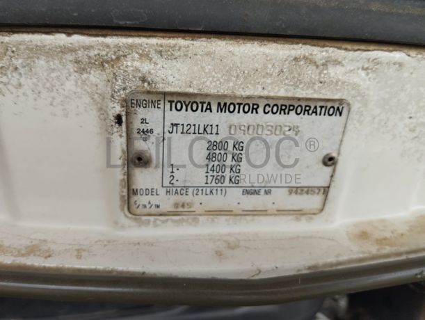 Toyota Hiace · Ano 1997