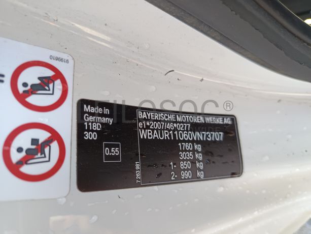 BMW 118d · Ano 2012