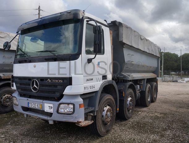 Camião Basculante Tras. 32 T Mercedes-Benz ACTROS 3236K/42 8x4