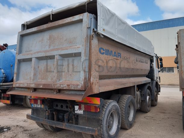 Camião Basculante Tras. 32 T Mercedes-Benz ACTROS 3236K/42 8x4