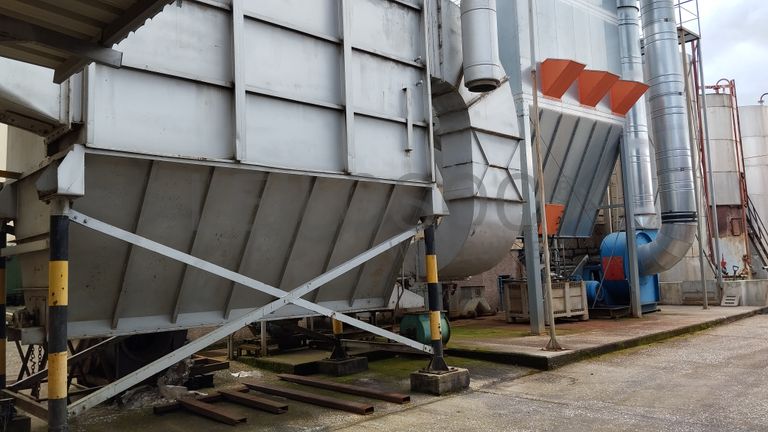 Stock de Produto Acabado e Semiacabado · Sistemas de Aspiração de Poeiras