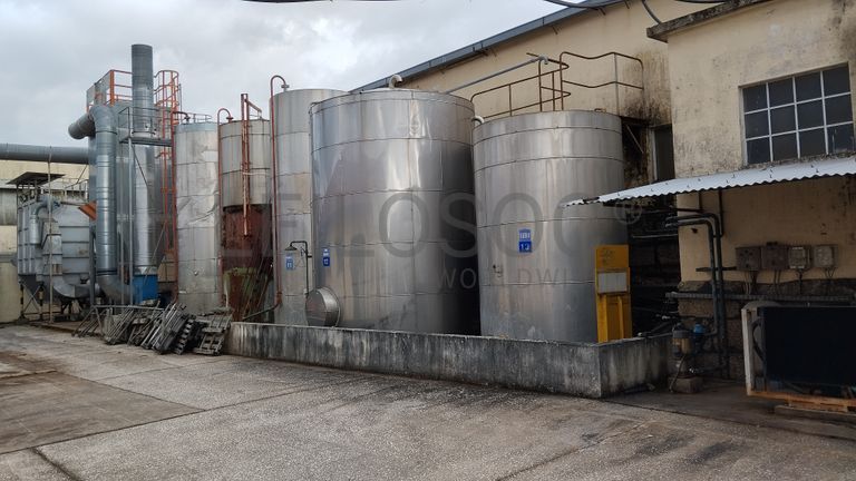 Stock de Produto Acabado e Semiacabado · Sistemas de Aspiração de Poeiras