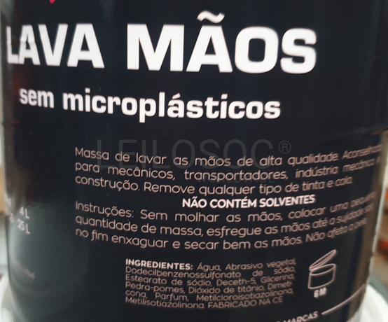 Baldes Massa Lava Mãos