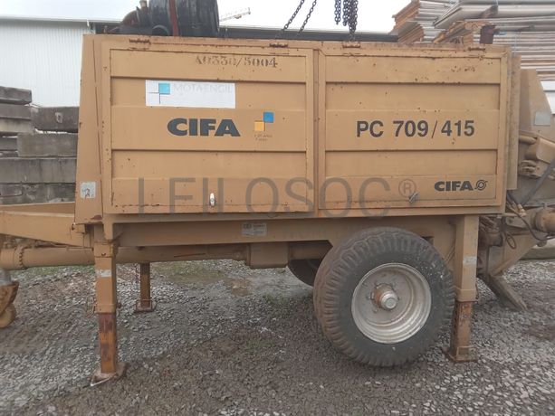 Pompes à béton - 50 M3/H CIFA PC 709/415 D7