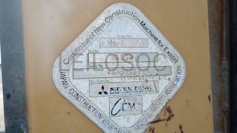 Niveladora  - Mitsubishi/MG 530