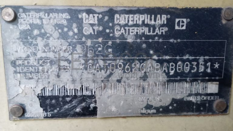 Escavadora - CATERPILLAR/962G