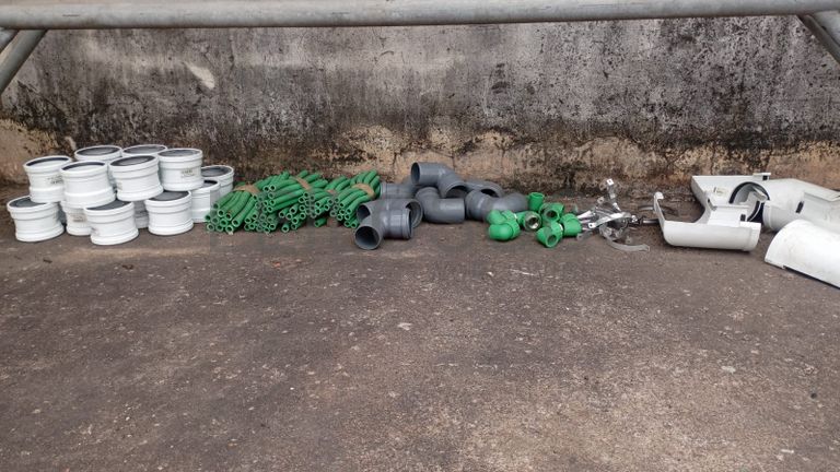 Material p/ canalização