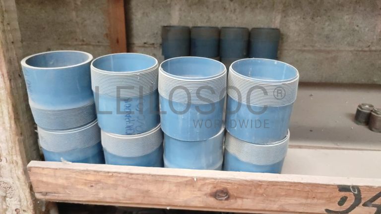 Uniões de chupadores de PVC de 110mm