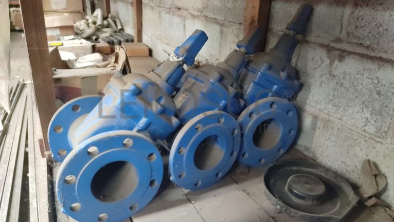 Válvulas de passagem 100mm