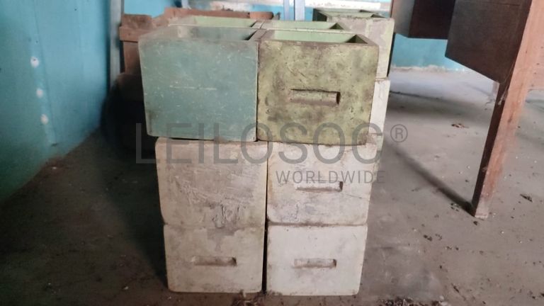 Formas para fabrico de cubos de betão