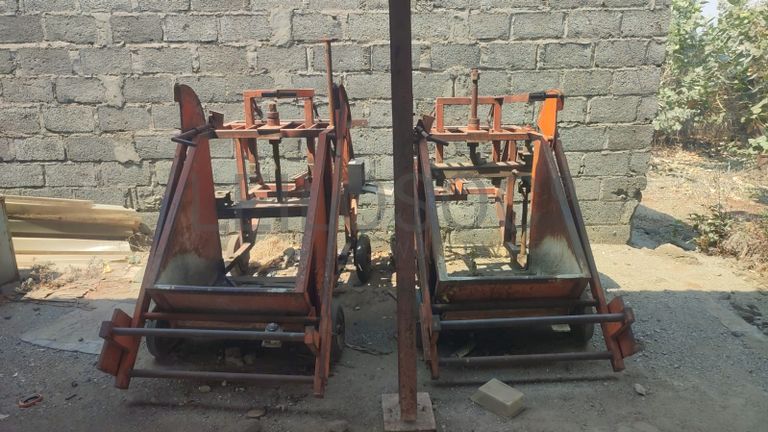 Máquinas  de produção de blocos