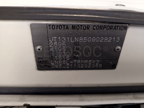 Toyota Hilux · Ano 1997