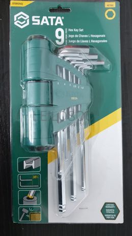 Chaves Hexagonais Ponta Esférica Métrica