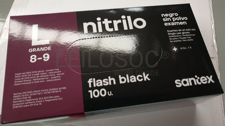 Luvas látex