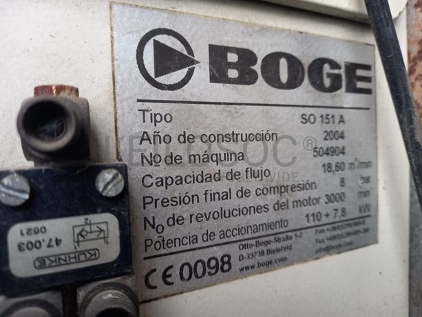 Compressor Boge