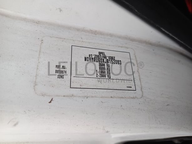 Opel Movano · Ano 2018