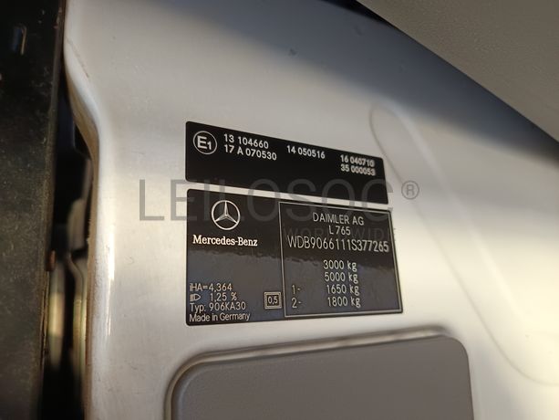 Mercedes-Benz Sprinter 209 CDI · Ano 2009