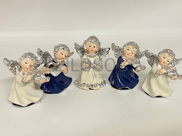 Conjunto de cinco anjos