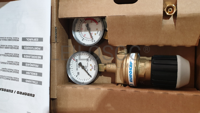 Redutores pressão AIR LIQUIDE