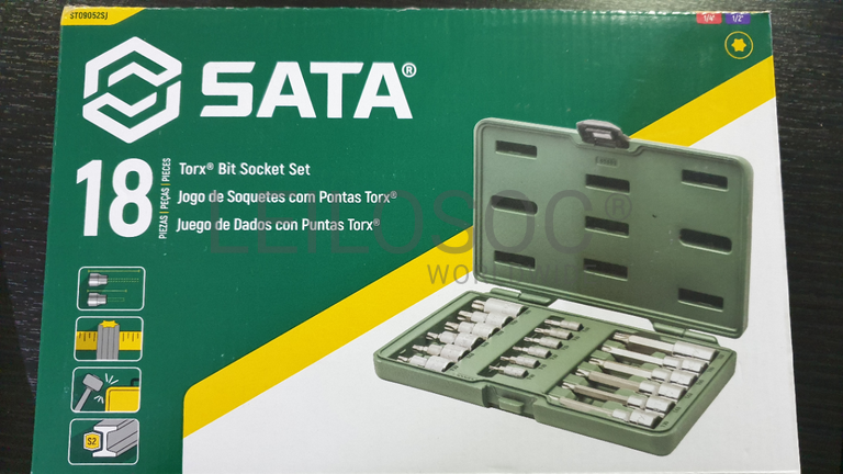 Conjunto de chaves broca Torx