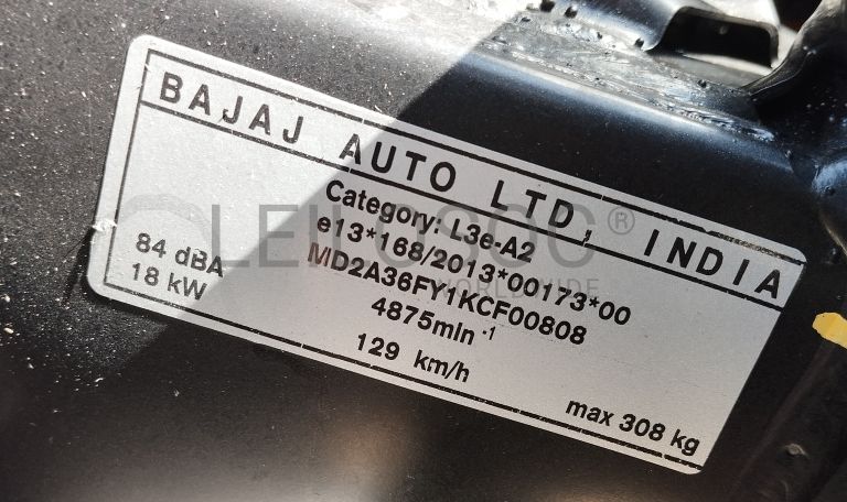 Bajaj Pulsar NS 200 · Ano 2018