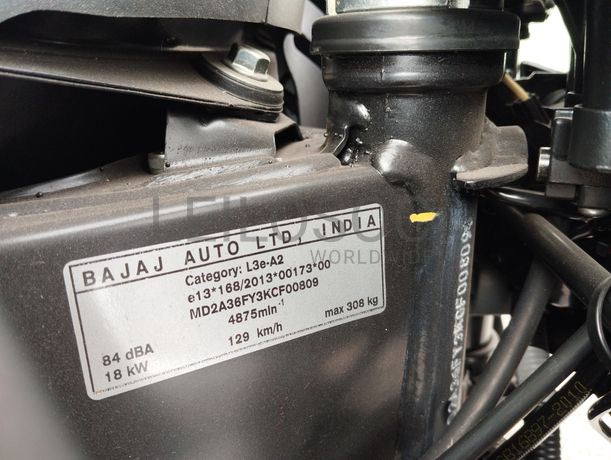 Bajaj Pulsar NS 200 · Ano 2018