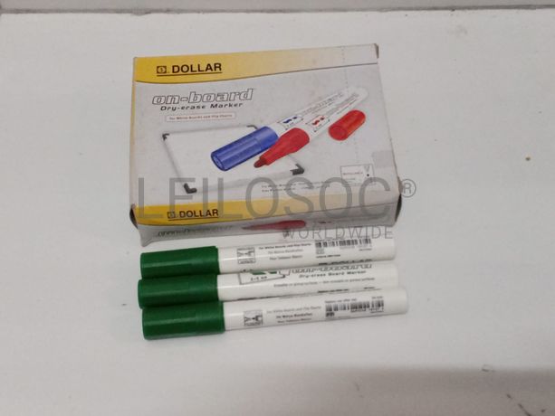 Marcadores verdes - dollar marker