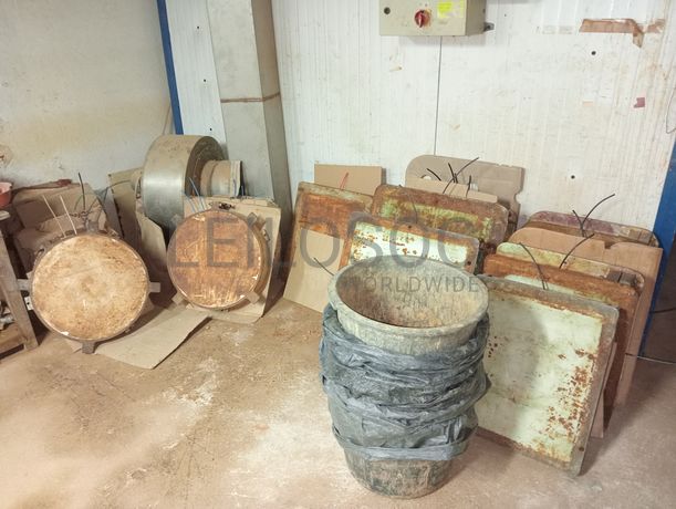 Prensa · Moldes · Cortador Pneumático