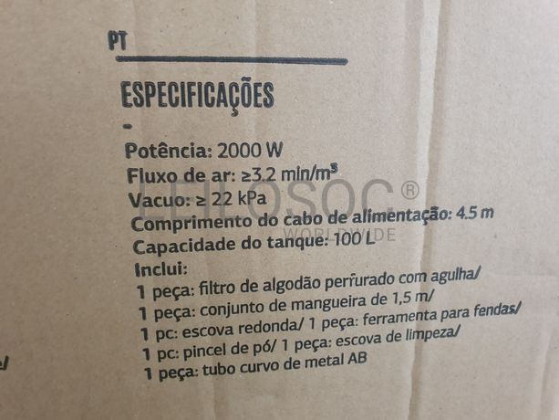 Aspirador Daewoo 100L