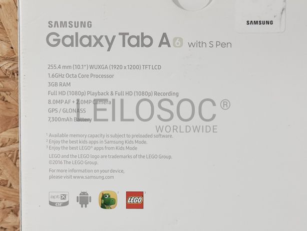 Tablet Samsung Tab A