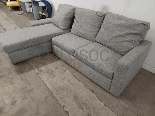 Sofá Com Chaise Longue