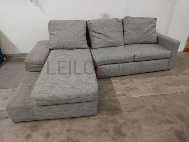 Sofá Com Chaise Longue