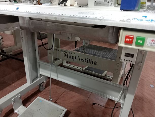 Máquinas de Ponto Corrido e de Pregar Botões