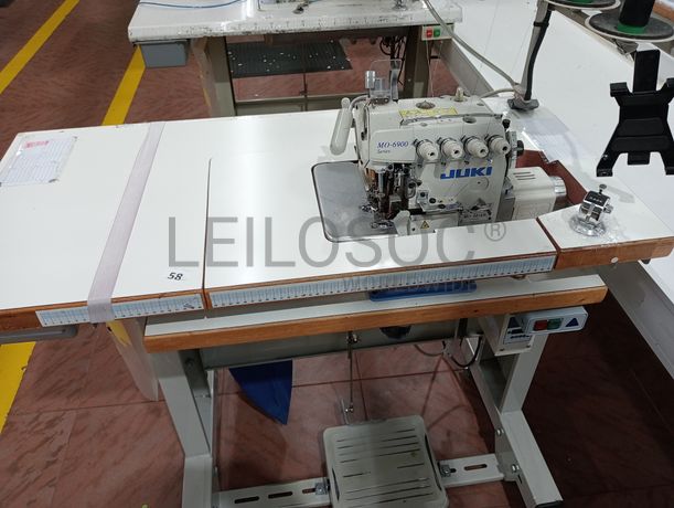 Máquina de Ponto Corrido e Corte e Cose