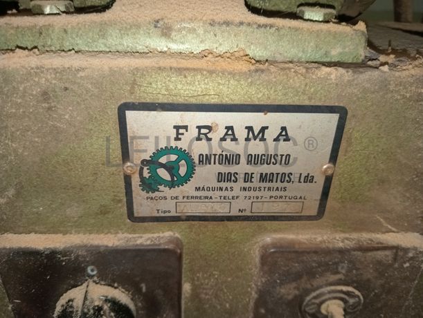 Máquina de afiar · Serra · Torno