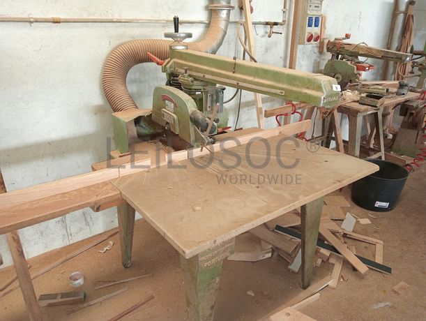 Máquina de afiar · Serra · Torno
