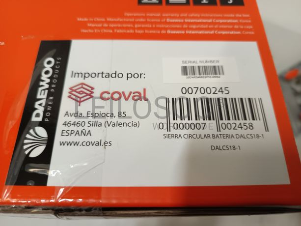 Serra circular Daewoo