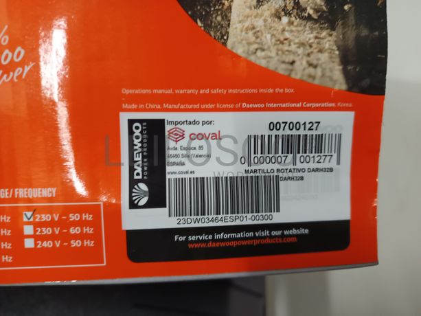 Martelo rotativo Daewoo