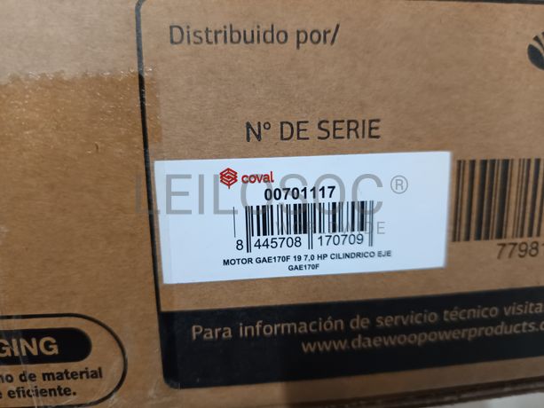 Motor a gasolina Daewoo