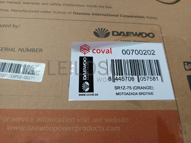 Motocultivador Daewoo