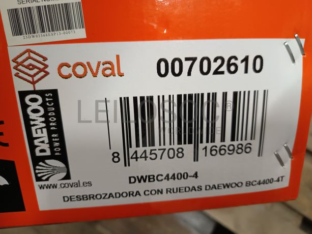 Roçadora de rodas Daewoo