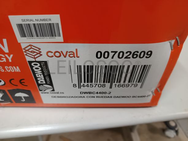 Roçadora de rodas Daewoo