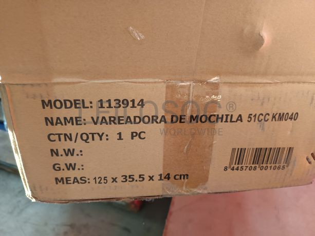 Vareador de azeitona mochila